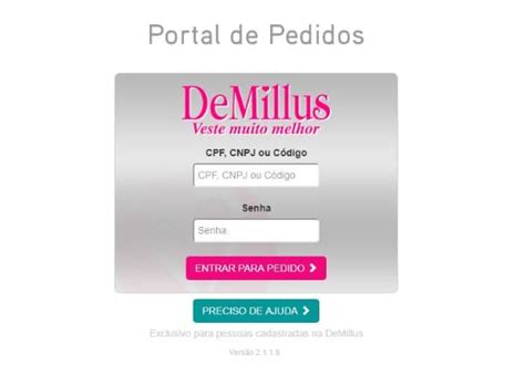 demillus pedido revendedora|Revendedor